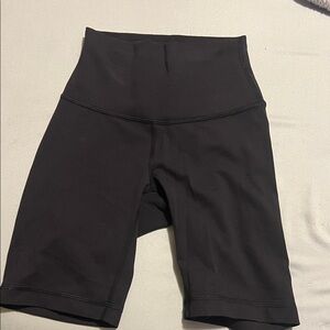 Women's Black High-Waisted Shorts